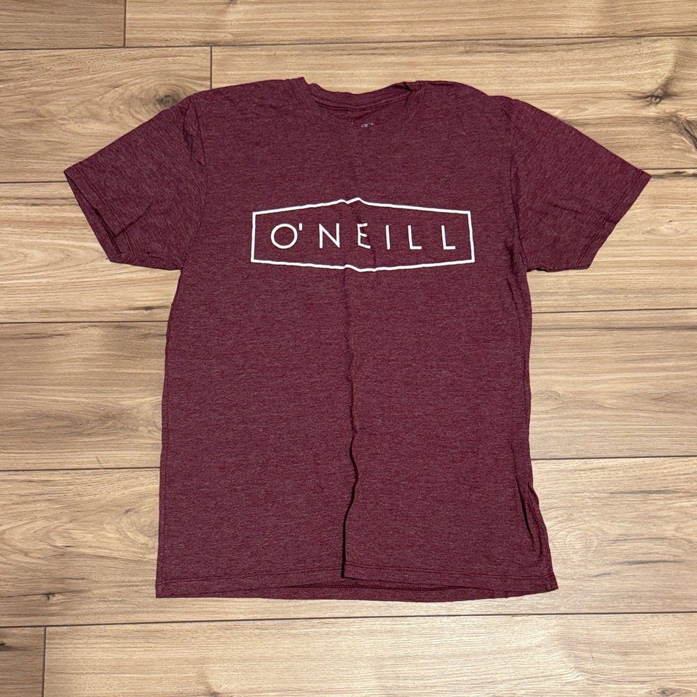 O'Neill Men's Burgundy Short Sleeve Tee